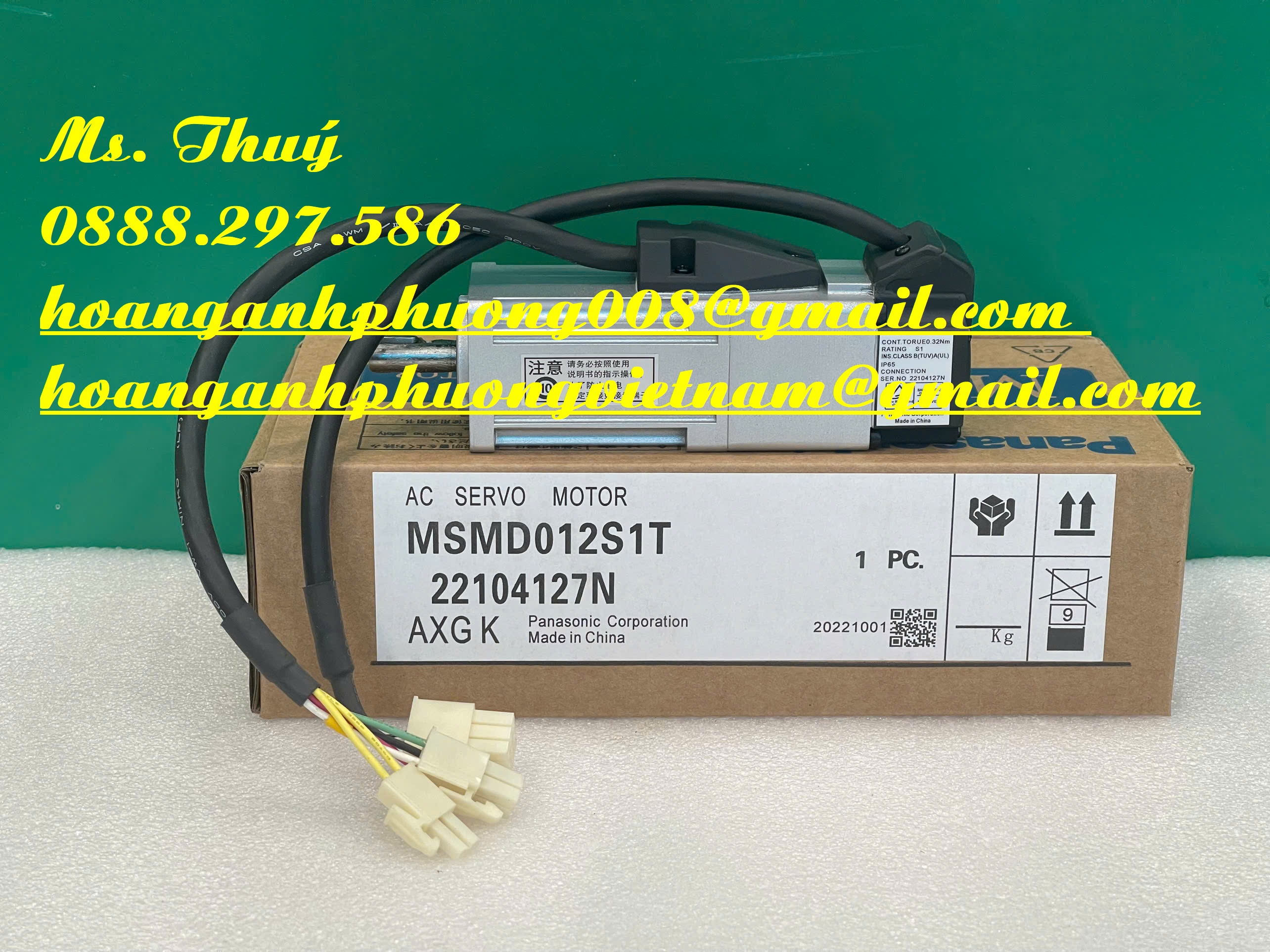 Động cơ mới 100% - Panasonic MSMD012S1T - Giá ưu đãi